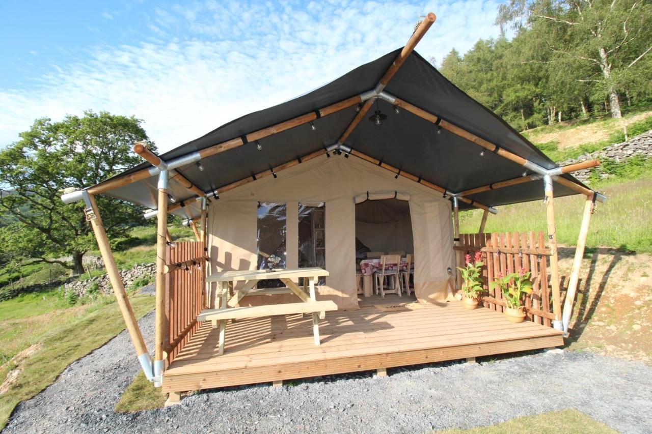 多尔盖罗 Safari Tent With Hot Tub In Heart Of Snowdonia酒店 外观 照片